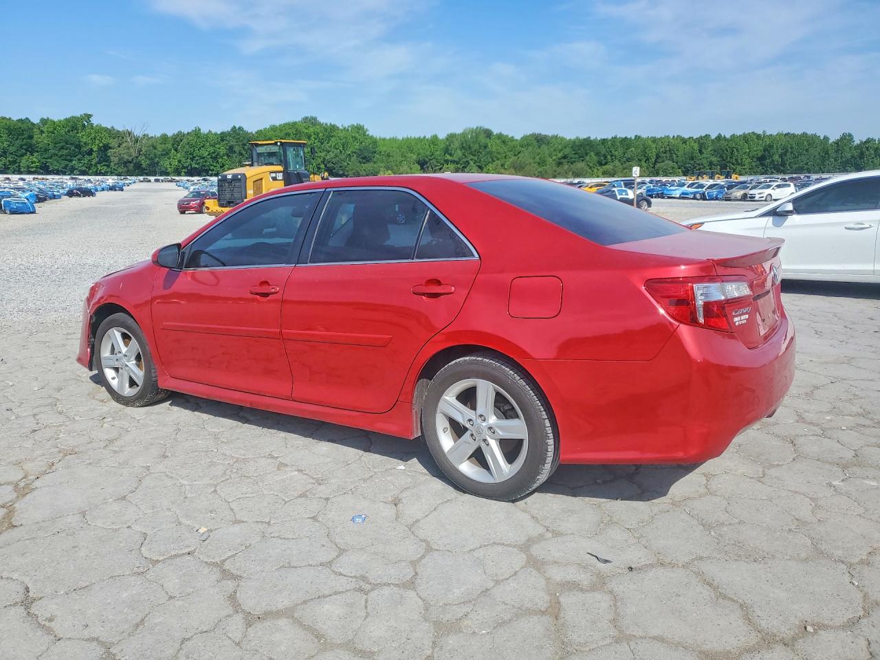 2014 Toyota Camry Se Red vin: 4T1BF1FK0EU867688