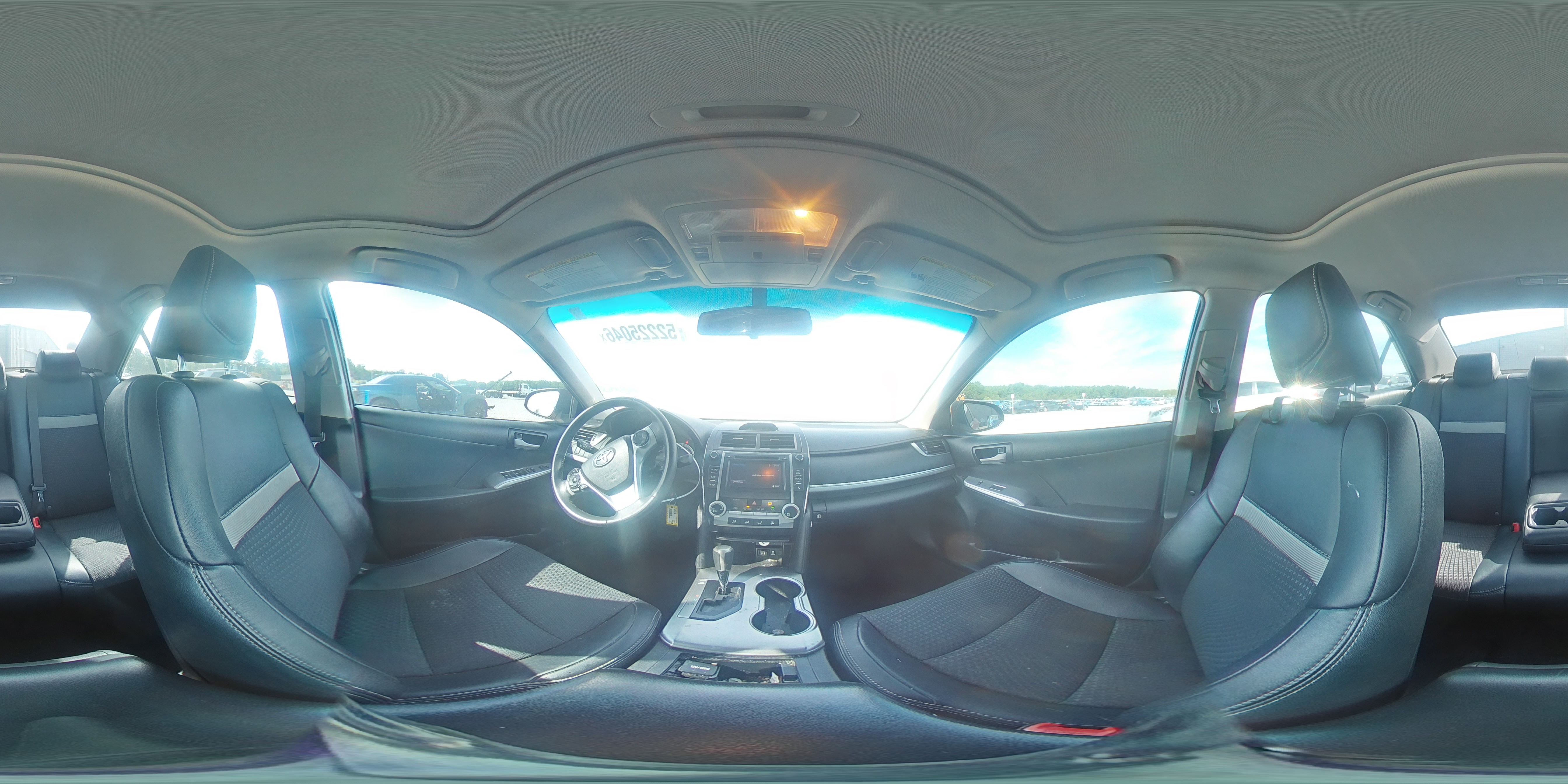 2014 Toyota Camry Se Red vin: 4T1BF1FK0EU867688