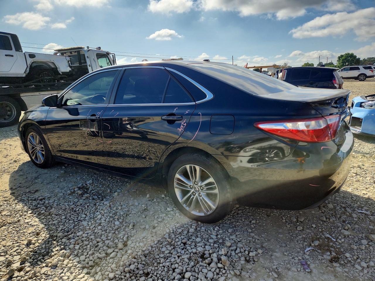 2015 Toyota Camry Se Черный vin: 4T1BF1FK0FU004214