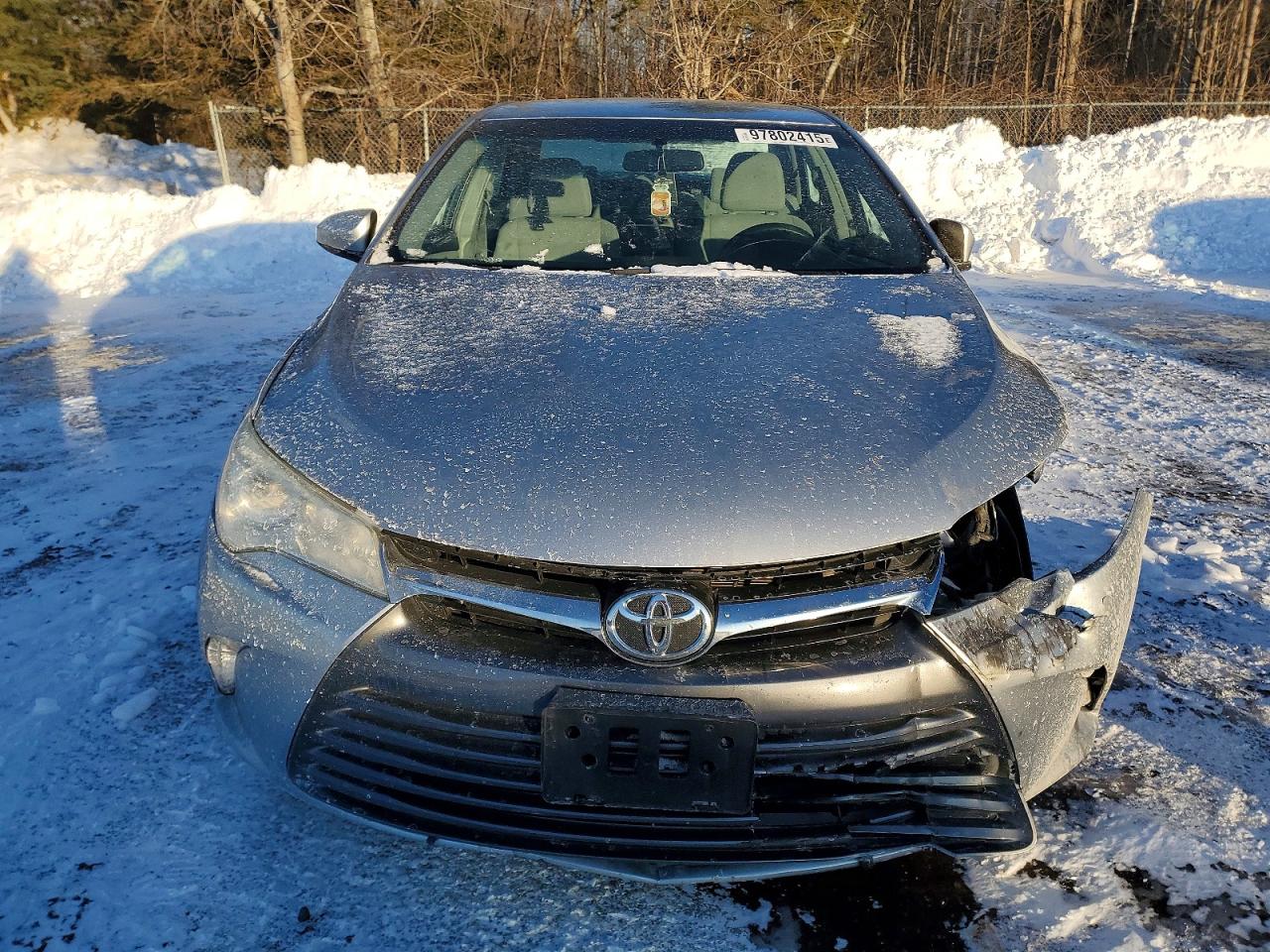2015 Toyota Camry Le Silver vin: 4T1BF1FK0FU008067