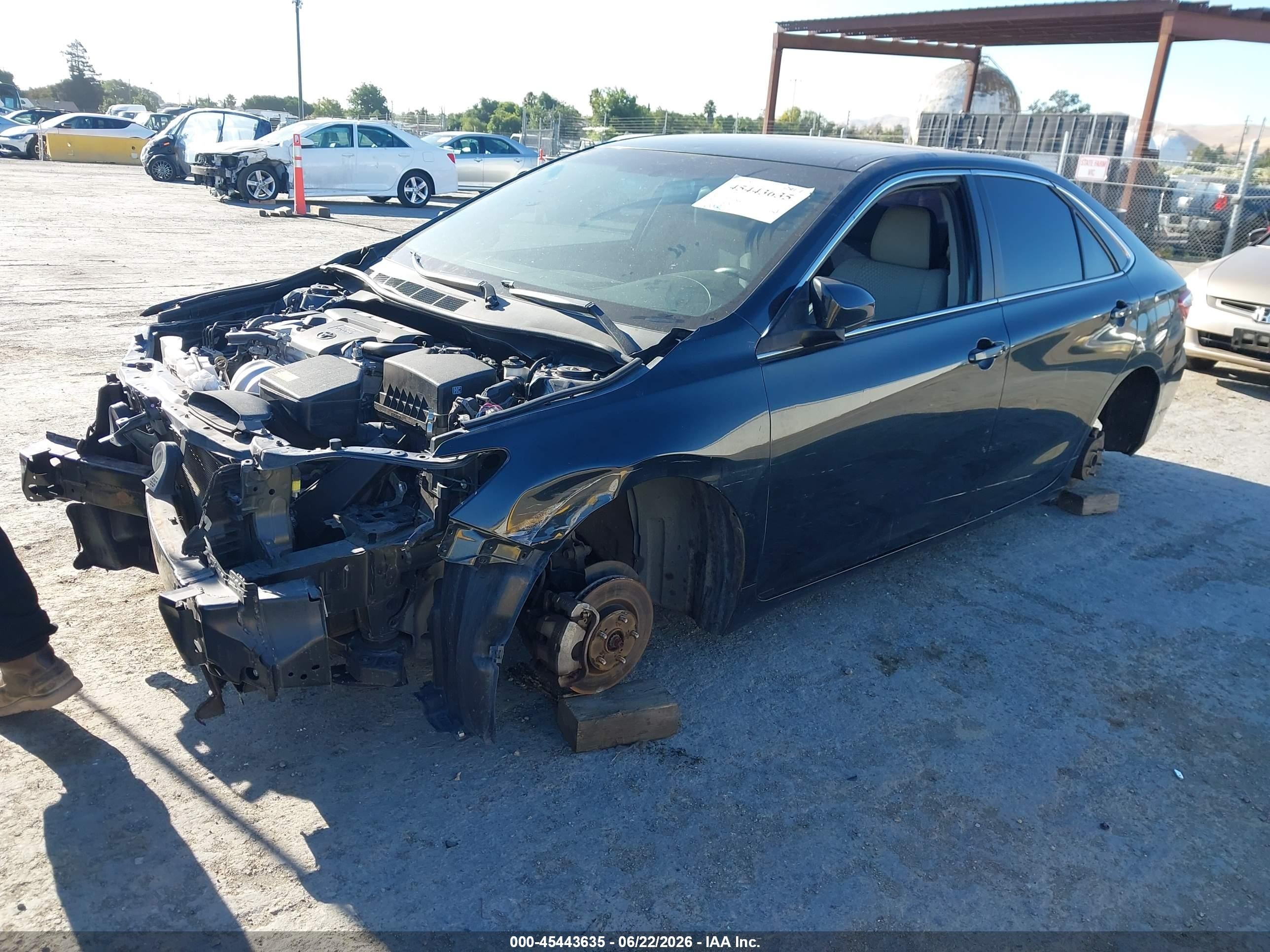 2015 Toyota Camry Se Dark Blue vin: 4T1BF1FK0FU012586