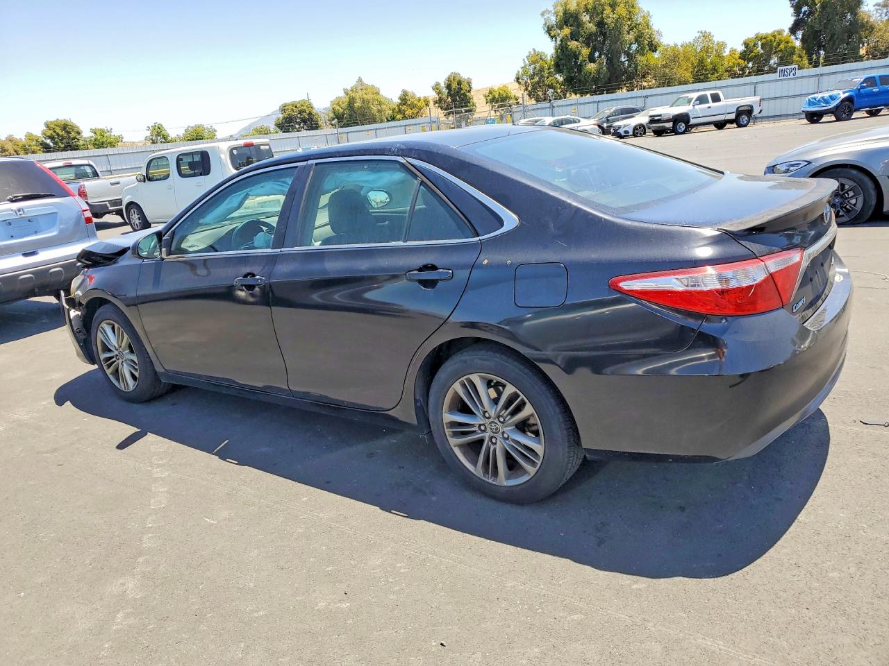 2015 Toyota Camry Se Black vin: 4T1BF1FK0FU016248