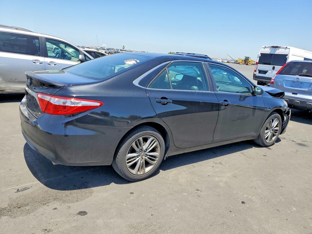2015 Toyota Camry Se Black vin: 4T1BF1FK0FU016248