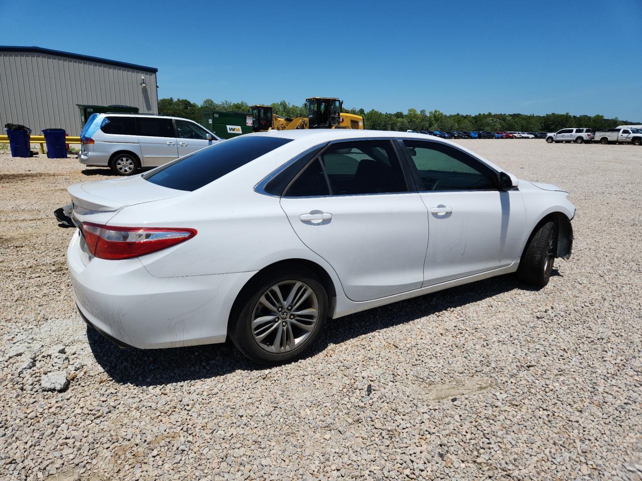 2015 Toyota Camry Se White vin: 4T1BF1FK0FU053719