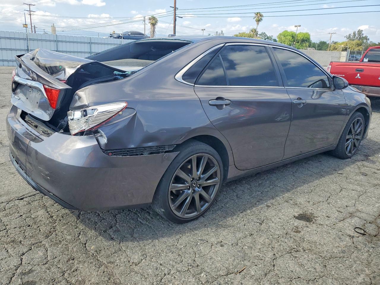 2015 Toyota Camry Xse Gray vin: 4T1BF1FK0FU054739