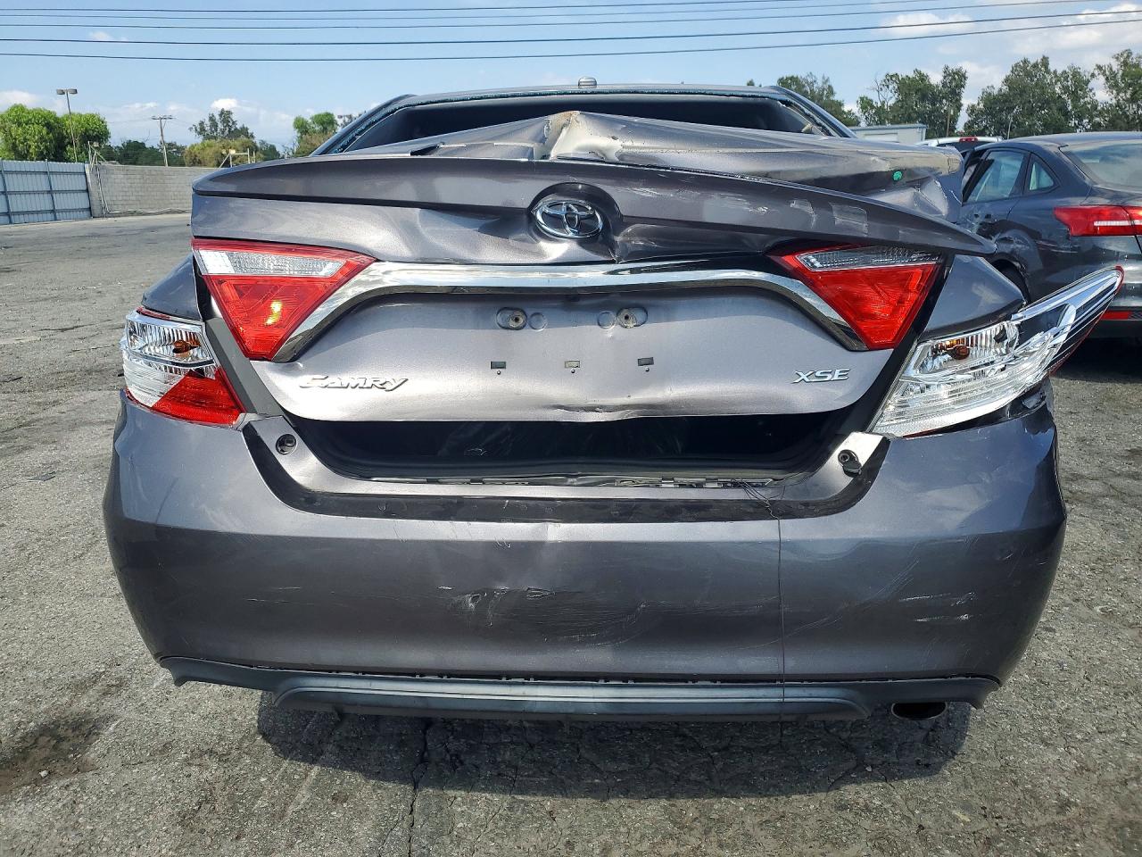 2015 Toyota Camry Xse Gray vin: 4T1BF1FK0FU054739