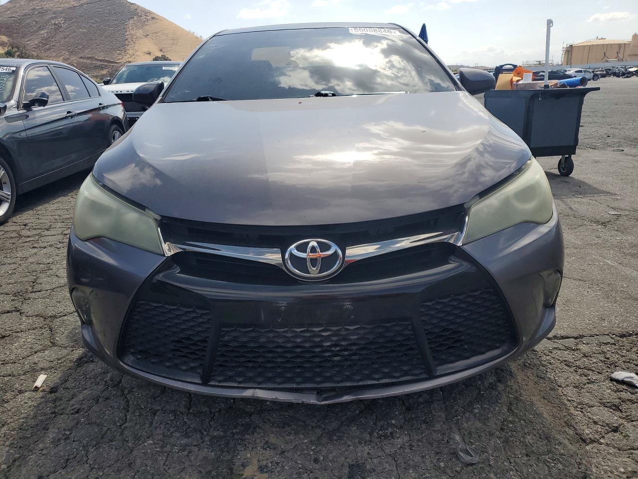 2015 Toyota Camry Xse Gray vin: 4T1BF1FK0FU054739