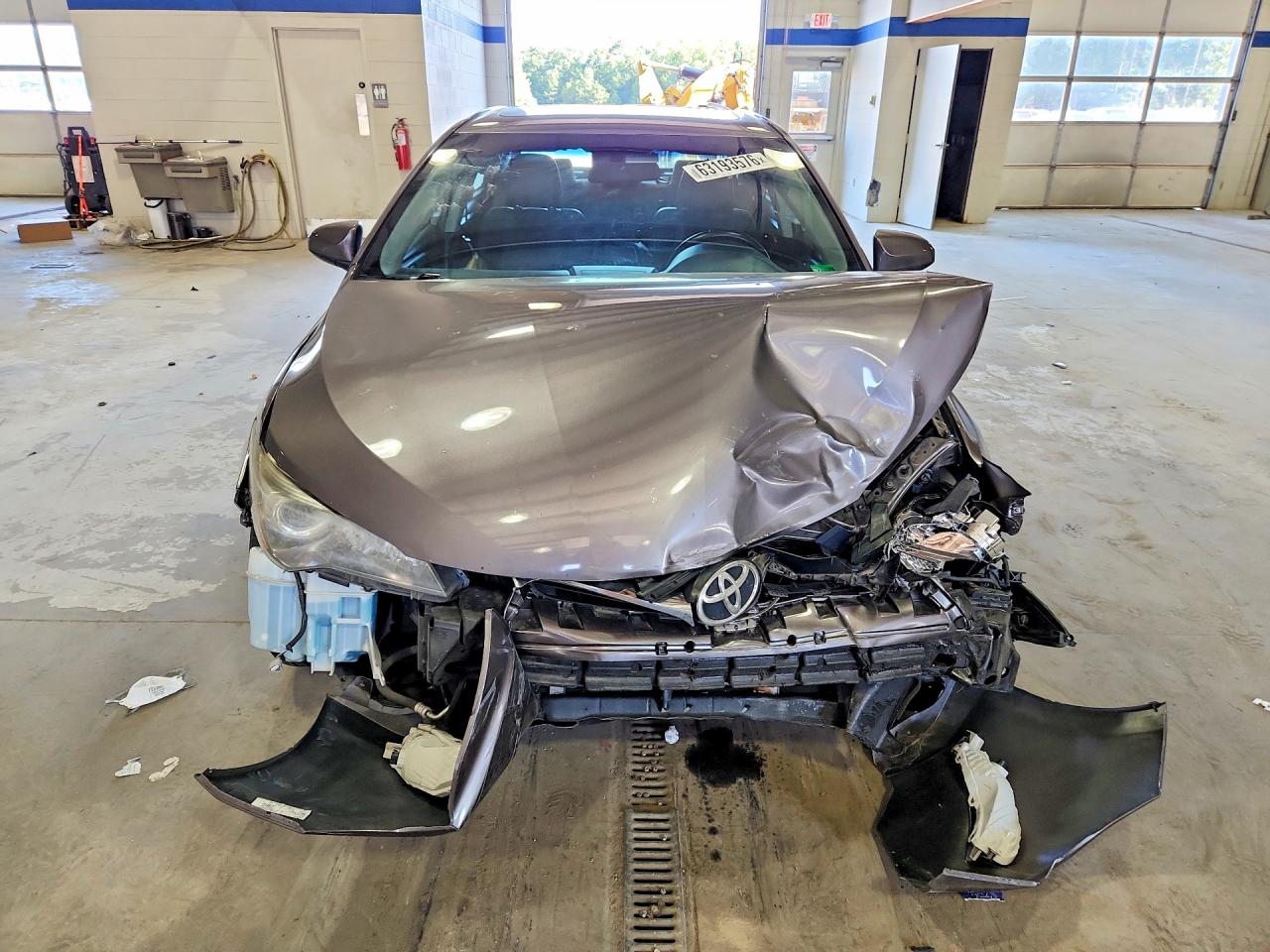 2015 Toyota Camry Se Gray vin: 4T1BF1FK0FU070231