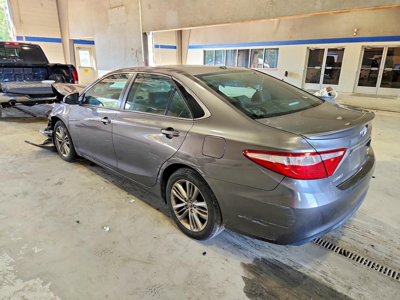 2015 Toyota Camry Se Gray vin: 4T1BF1FK0FU070231