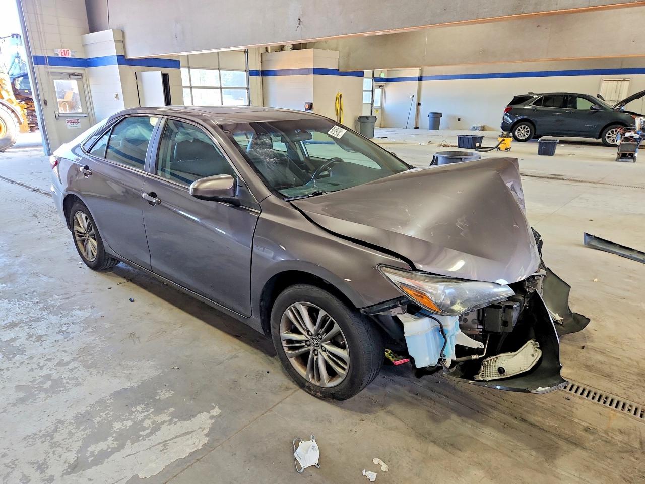 2015 Toyota Camry Se Gray vin: 4T1BF1FK0FU070231