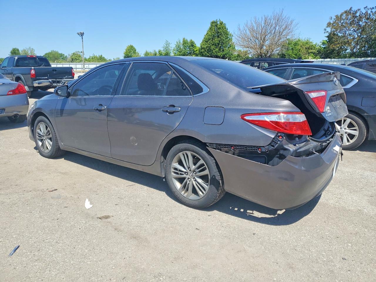2015 Toyota Camry Se Silver vin: 4T1BF1FK0FU073582