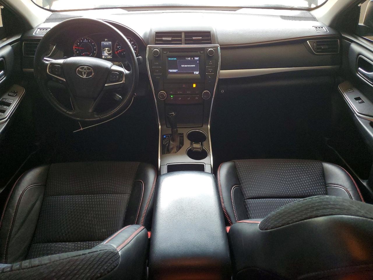 2015 Toyota Camry Se Black vin: 4T1BF1FK0FU080984