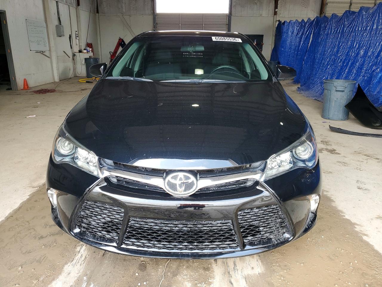 2015 Toyota Camry Se Black vin: 4T1BF1FK0FU080984