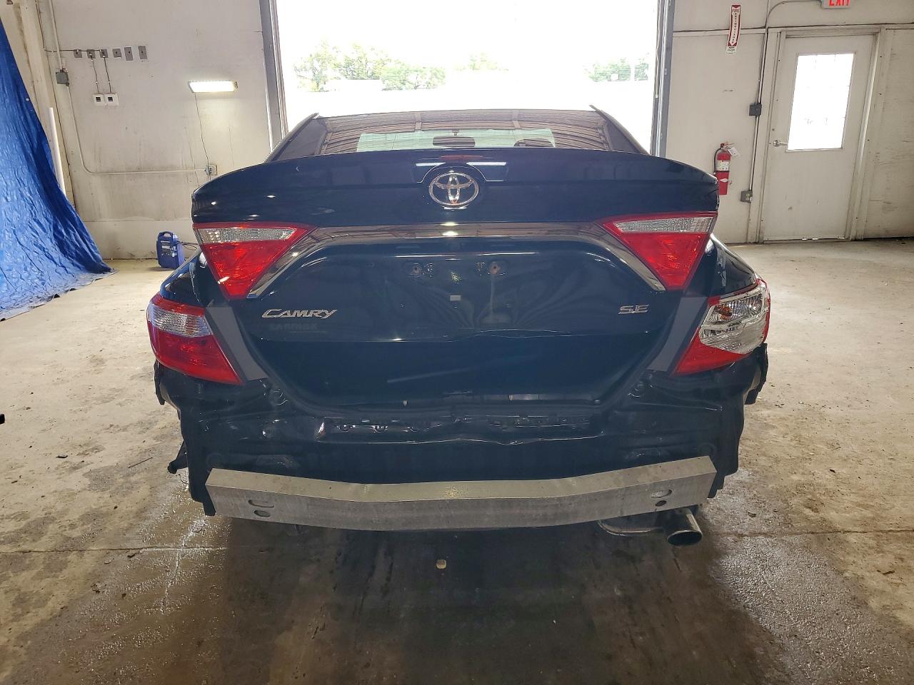 2015 Toyota Camry Se Black vin: 4T1BF1FK0FU080984