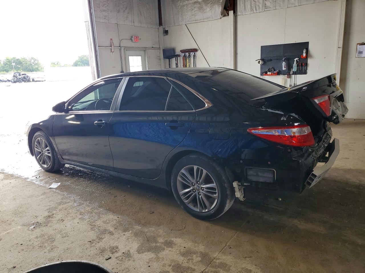 2015 Toyota Camry Se Black vin: 4T1BF1FK0FU080984