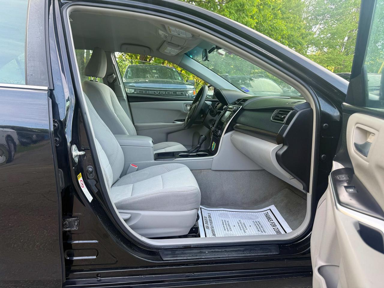 2015 Toyota Camry Le Черный vin: 4T1BF1FK0FU083285