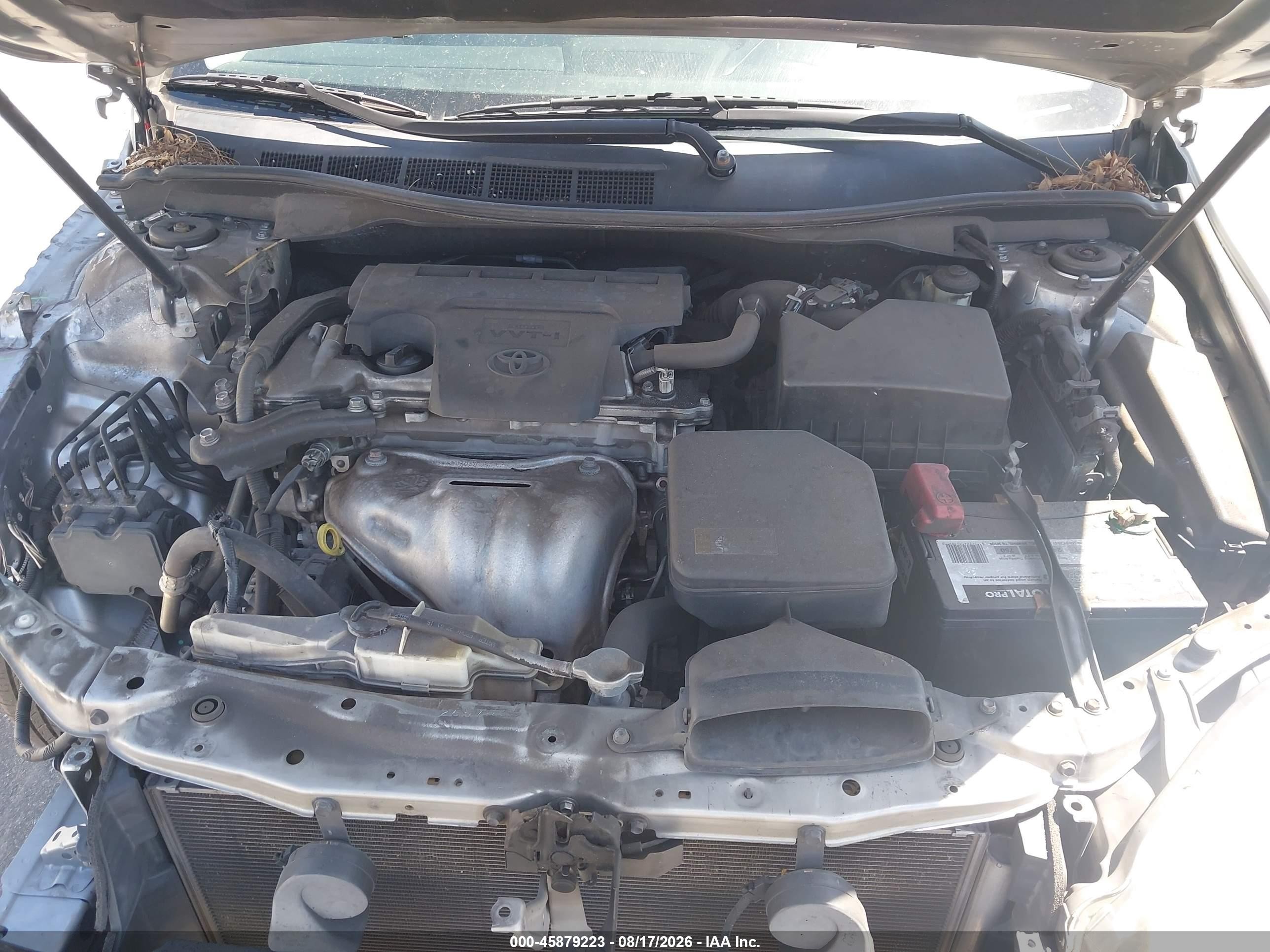 2015 Toyota Camry Le Silver vin: 4T1BF1FK0FU101333