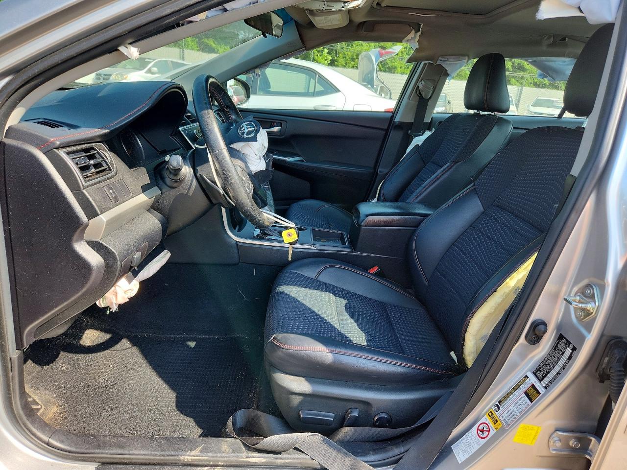 2015 Toyota Camry Se Silver vin: 4T1BF1FK0FU112669