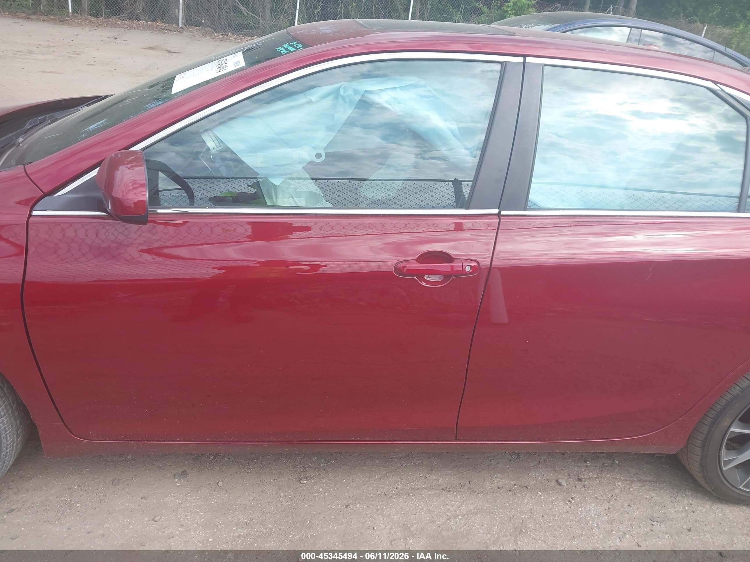 2015 Toyota Camry Xse Red vin: 4T1BF1FK0FU876490
