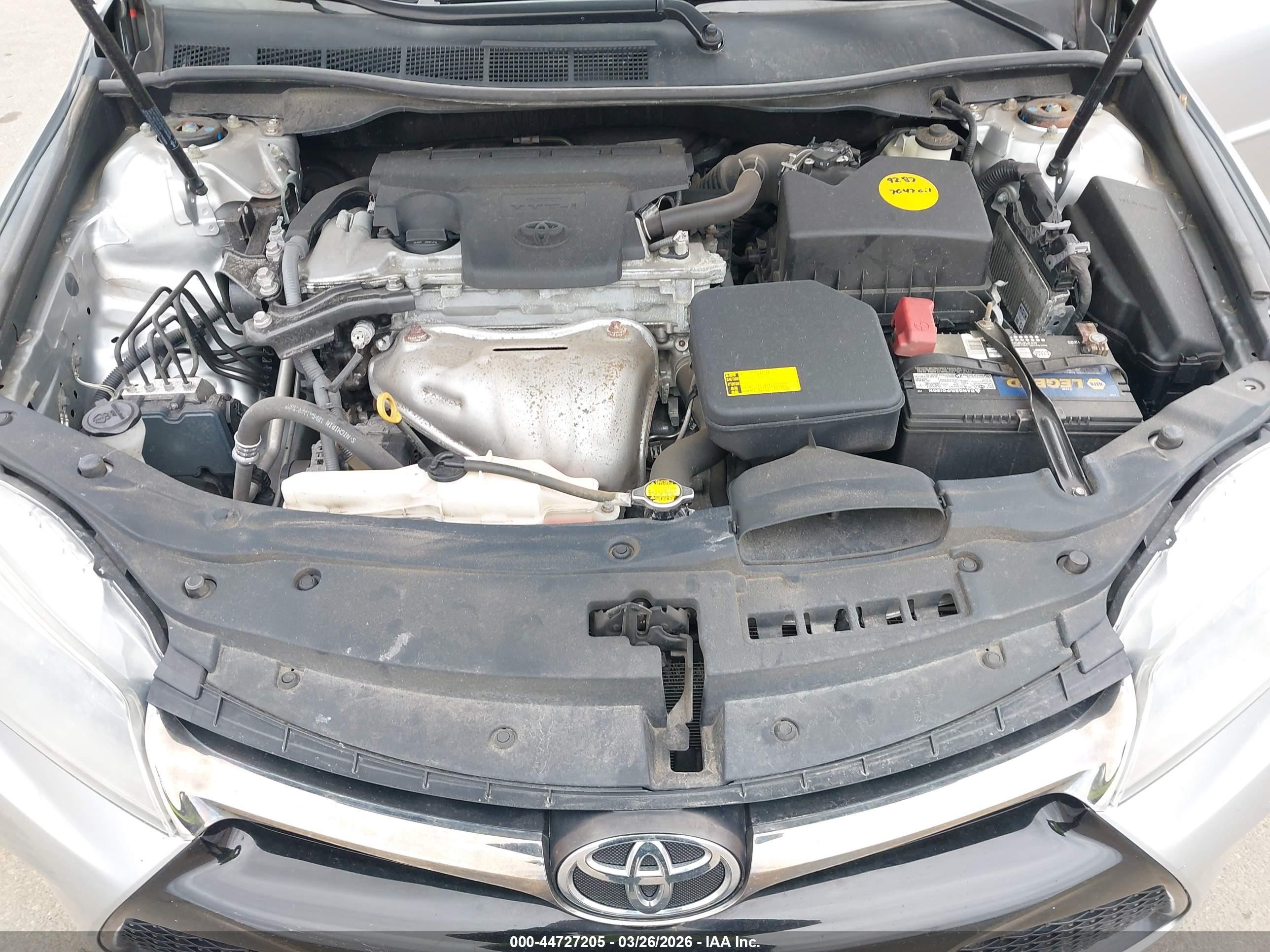 2015 Toyota Camry Se Silver vin: 4T1BF1FK0FU883620