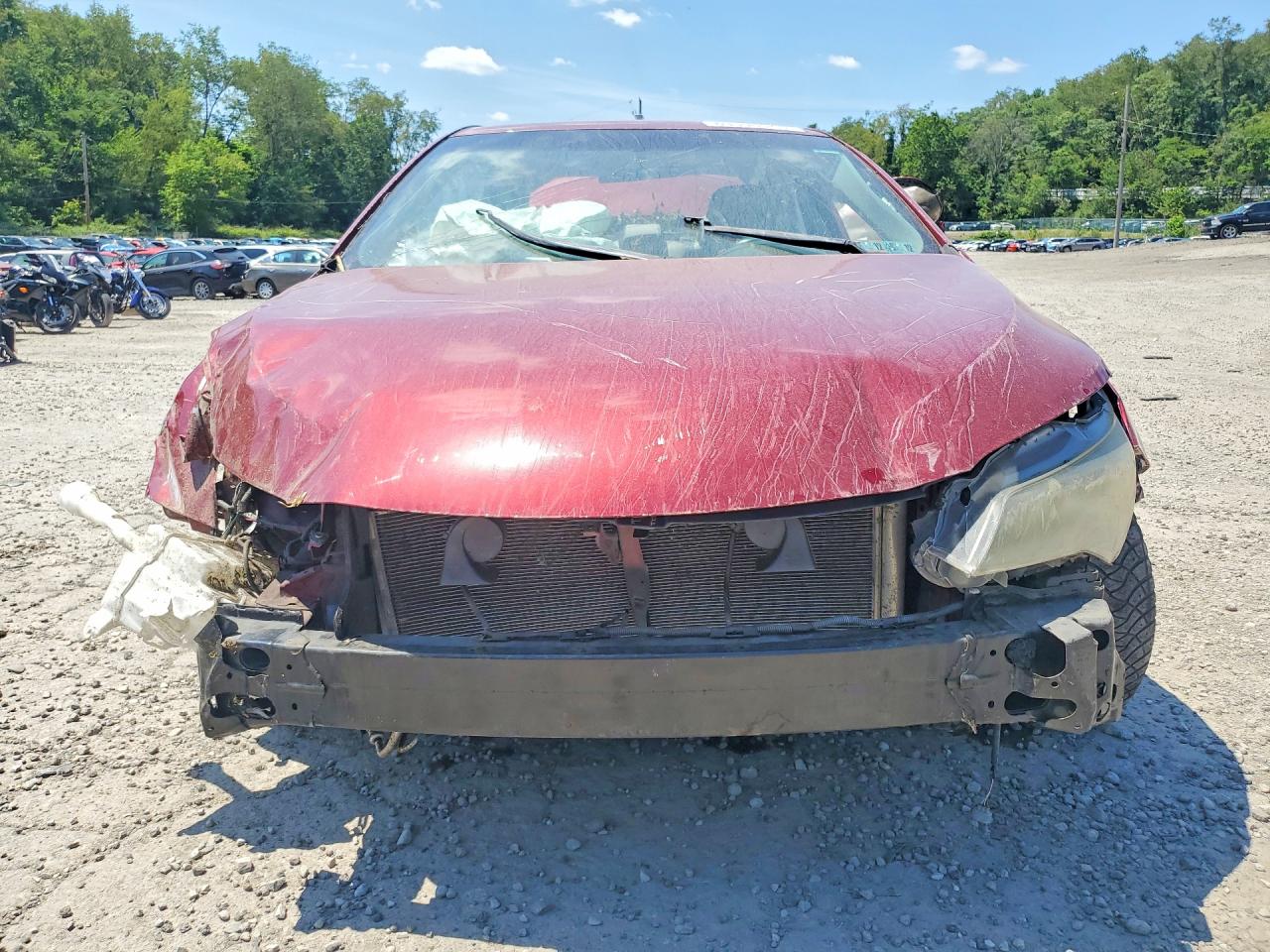 2015 Toyota Camry Se Red vin: 4T1BF1FK0FU891328