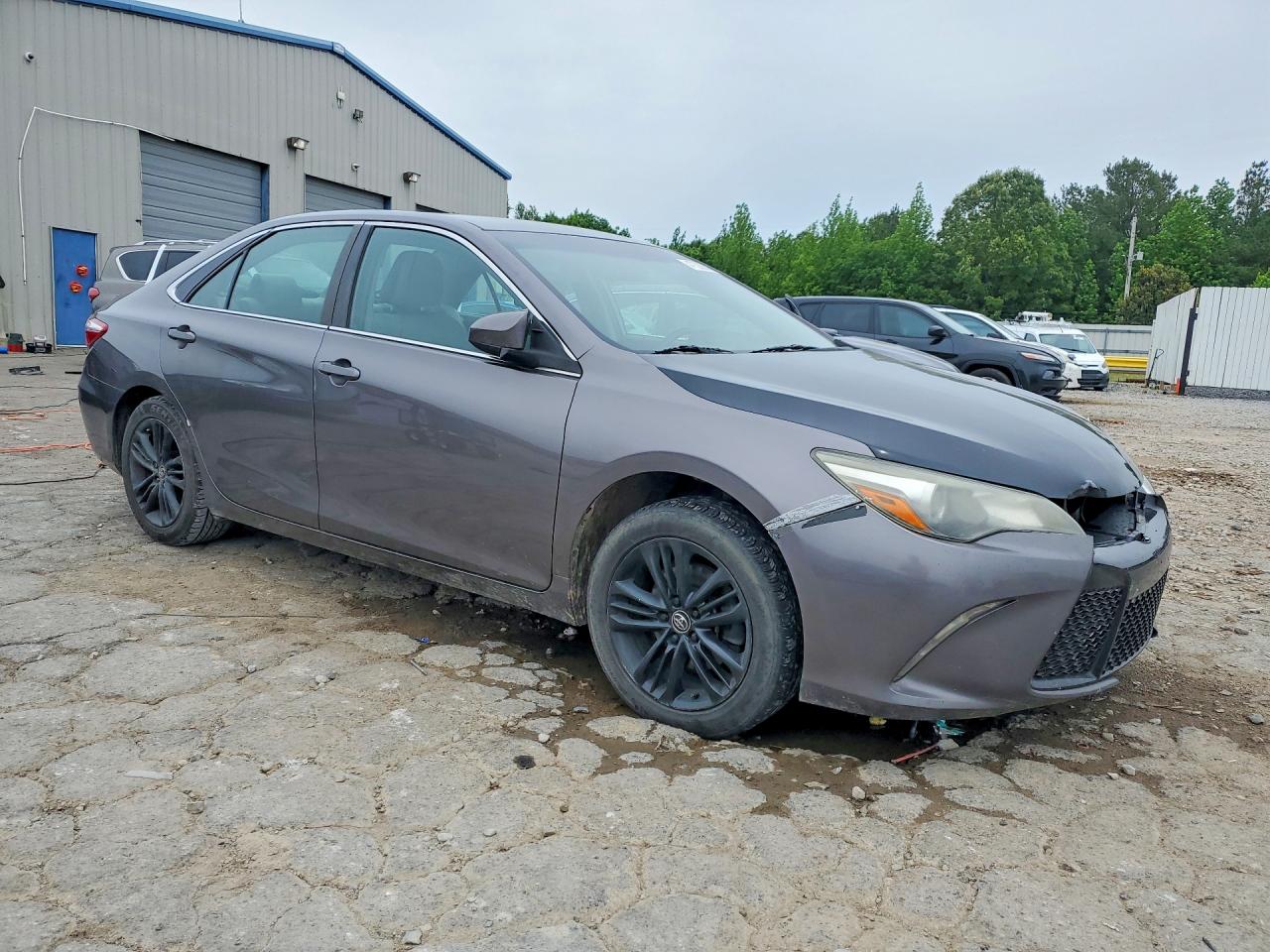 2015 Toyota Camry Se Gray vin: 4T1BF1FK0FU891832