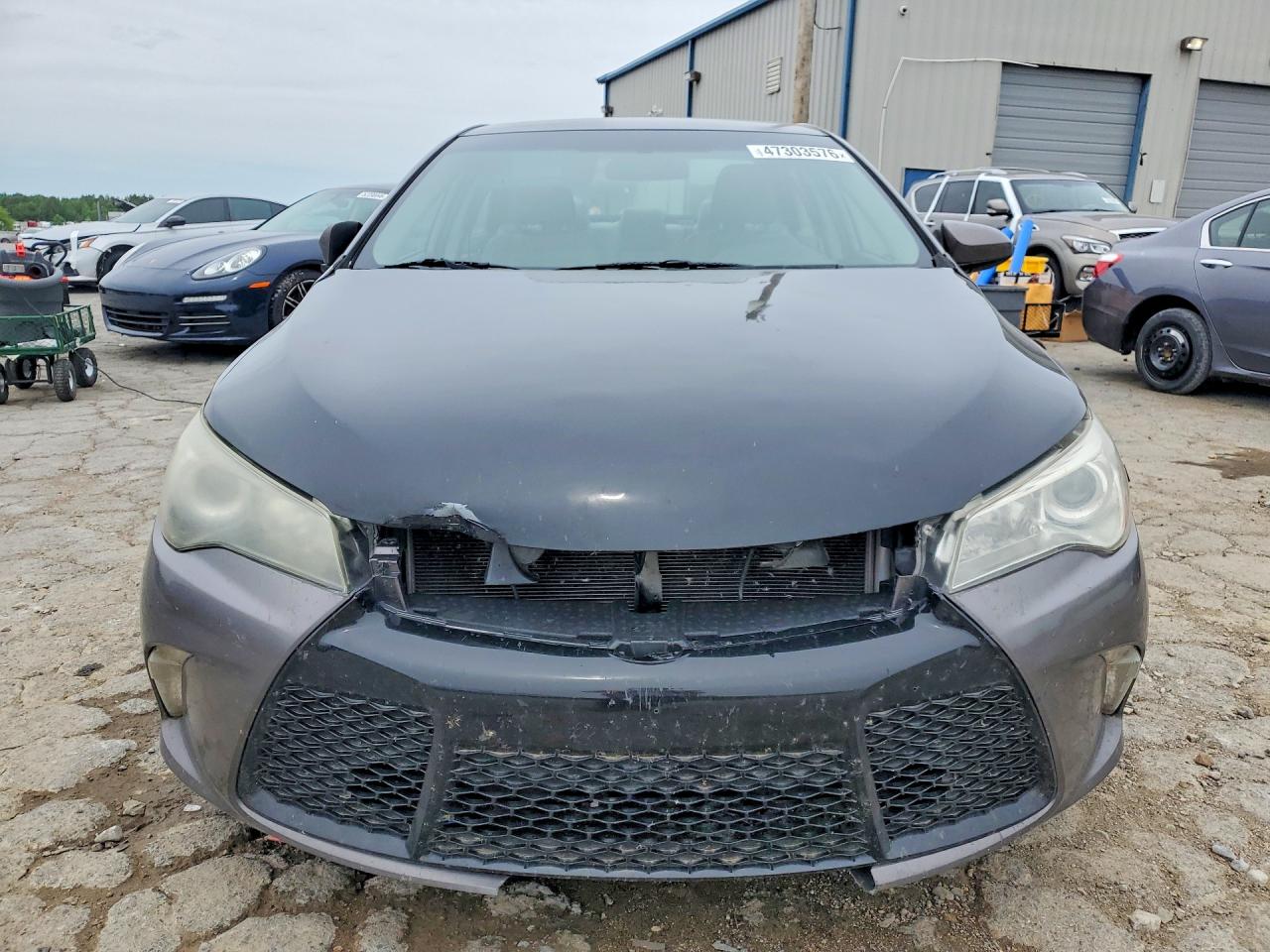 2015 Toyota Camry Se Gray vin: 4T1BF1FK0FU891832