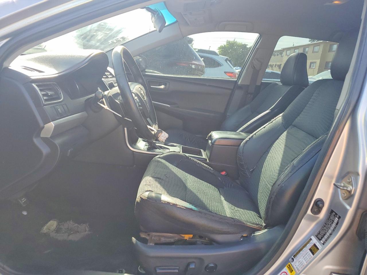 2015 Toyota Camry Se Silver vin: 4T1BF1FK0FU897436