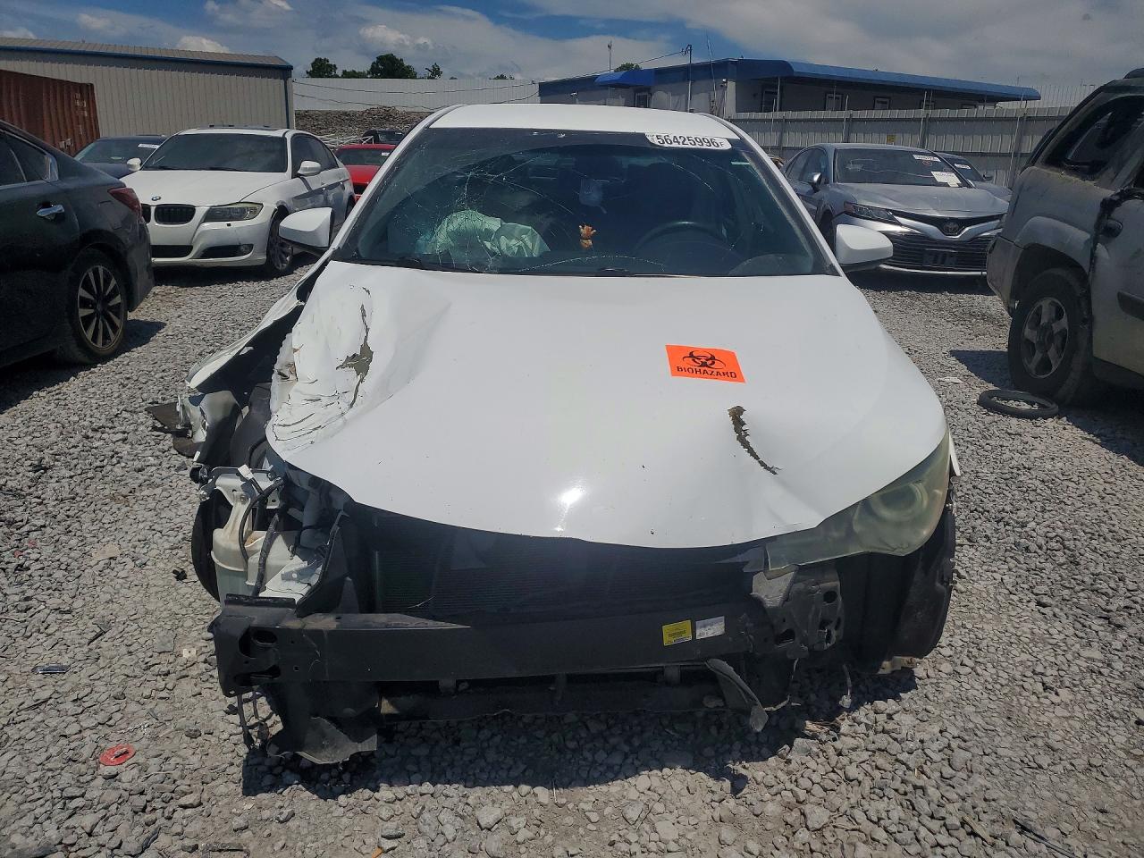 2015 Toyota Camry Le White vin: 4T1BF1FK0FU938051