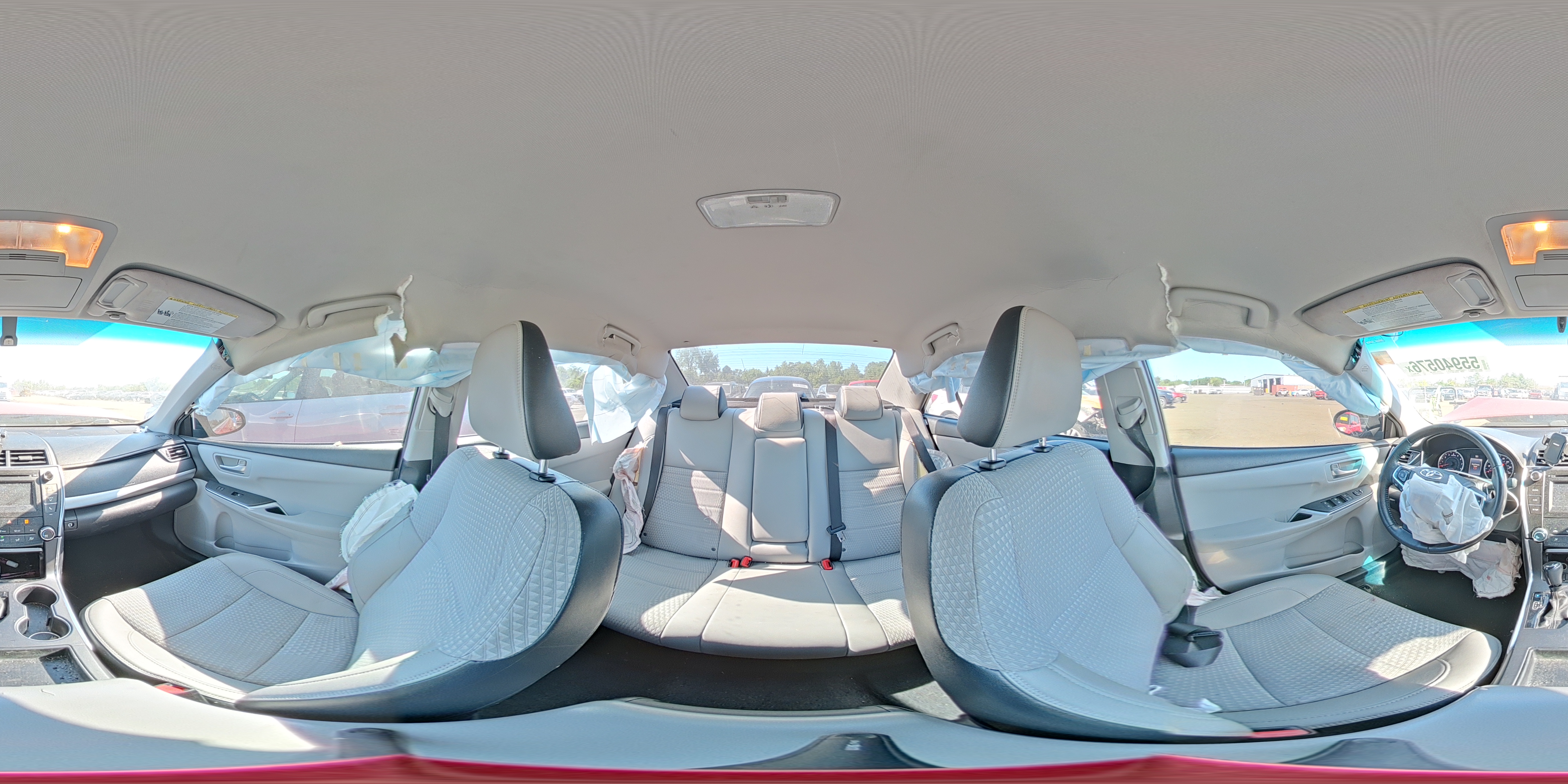 2015 Toyota Camry Se Red vin: 4T1BF1FK0FU960227