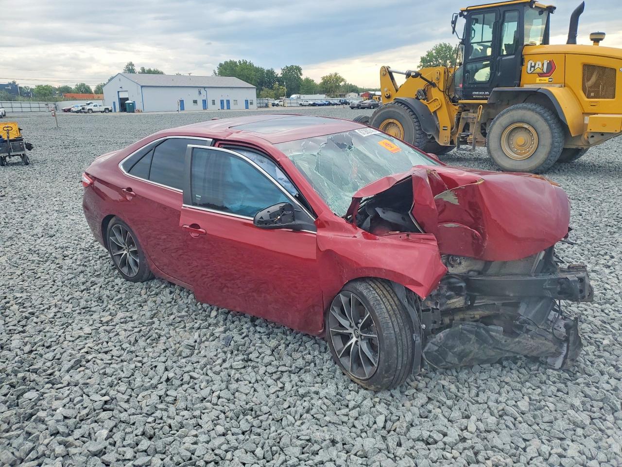 2015 Toyota Camry Xse Red vin: 4T1BF1FK0FU962401