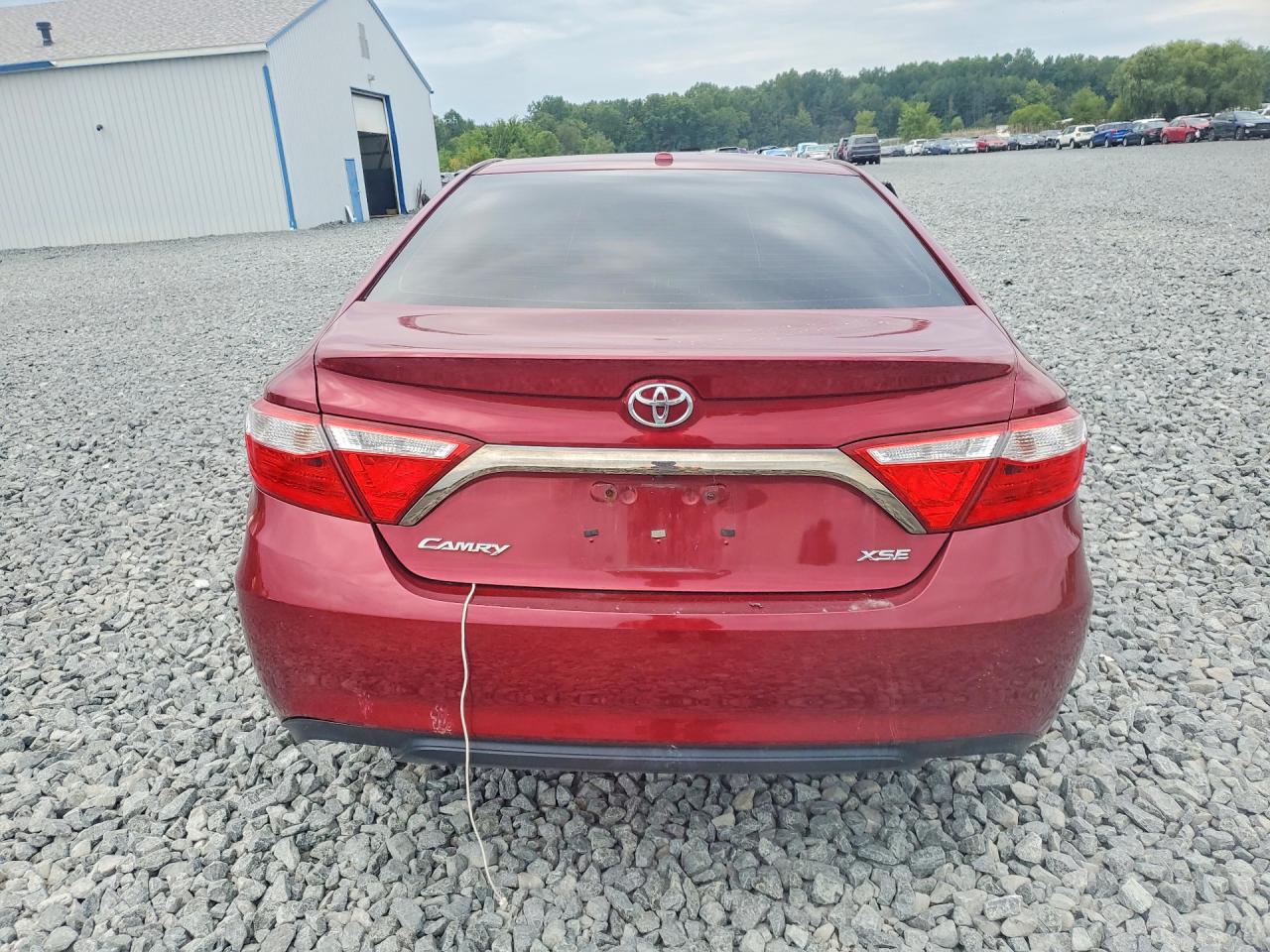 2015 Toyota Camry Xse Red vin: 4T1BF1FK0FU962401