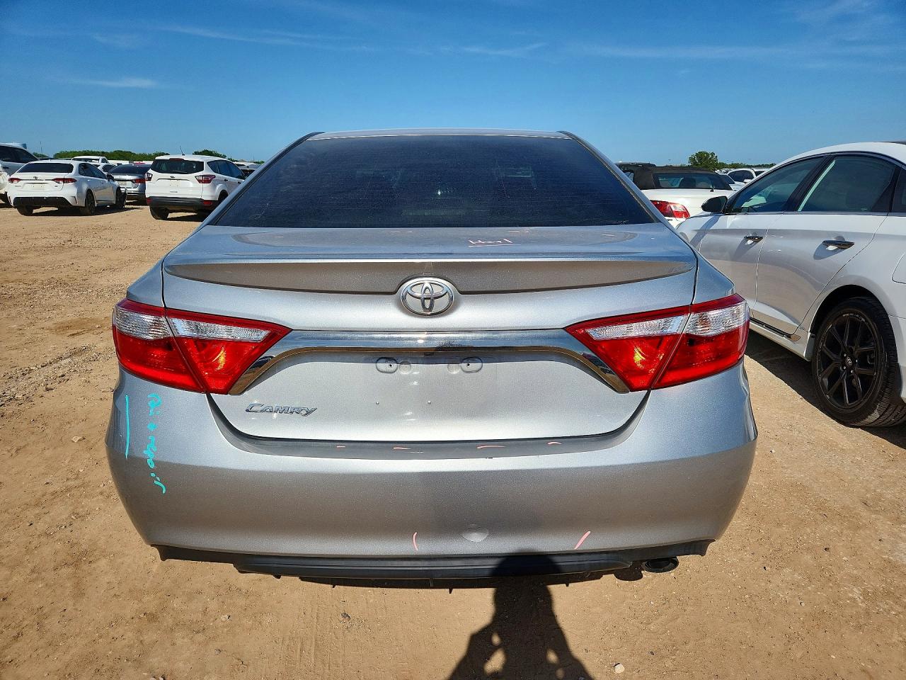 2015 Toyota Camry Se Silver vin: 4T1BF1FK0FU972779