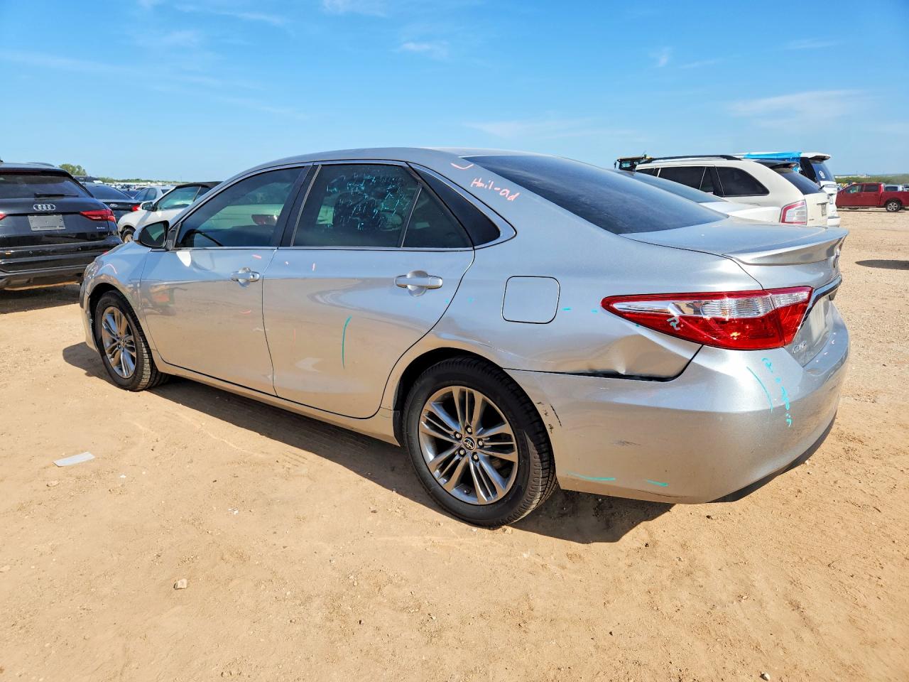 2015 Toyota Camry Se Silver vin: 4T1BF1FK0FU972779