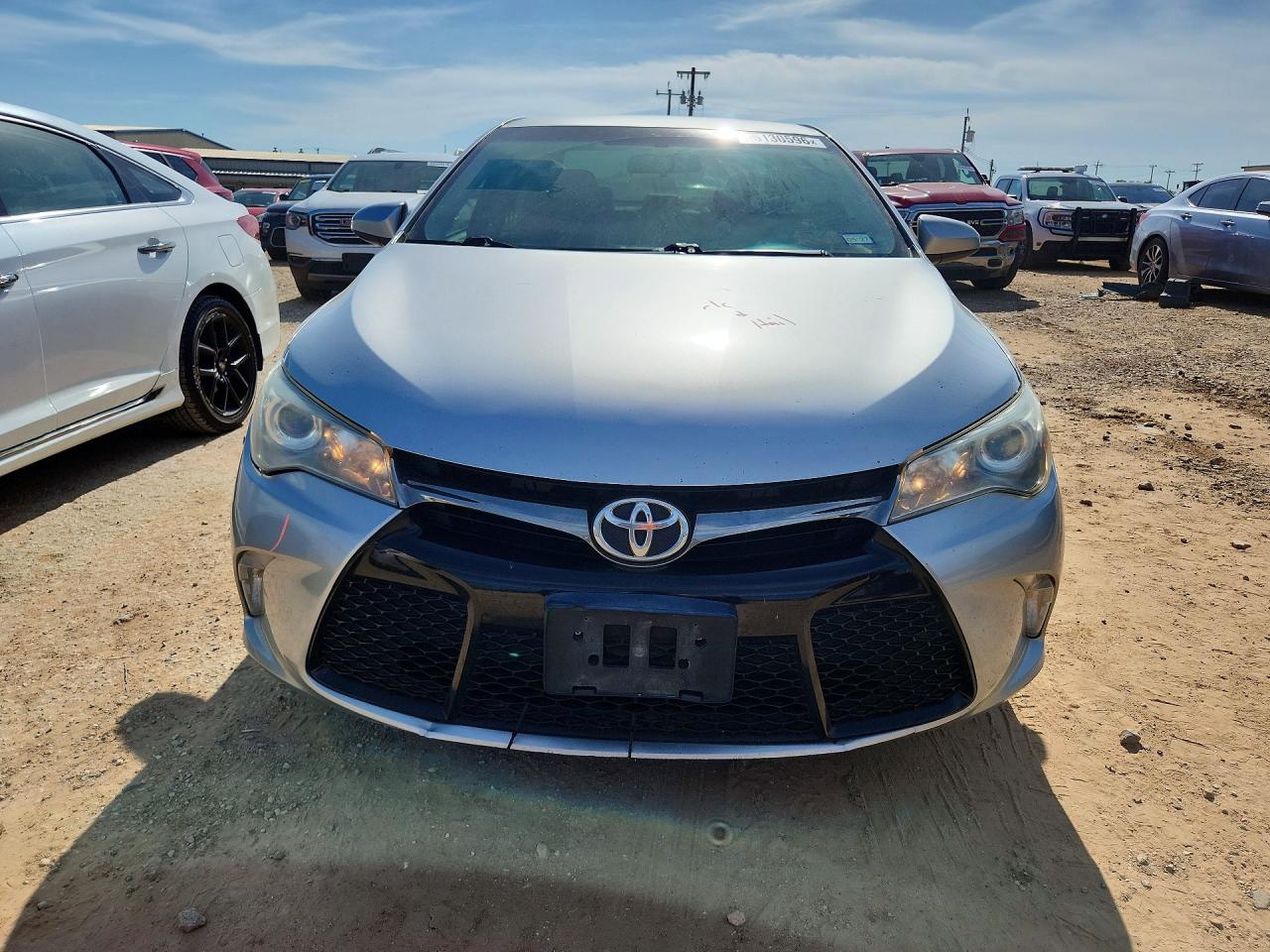 2015 Toyota Camry Se Silver vin: 4T1BF1FK0FU972779