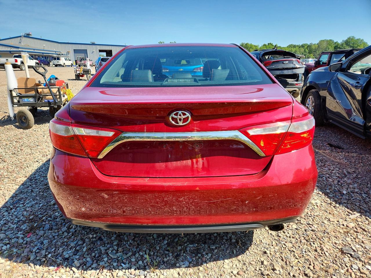 2015 Toyota Camry Se Maroon vin: 4T1BF1FK0FU973432
