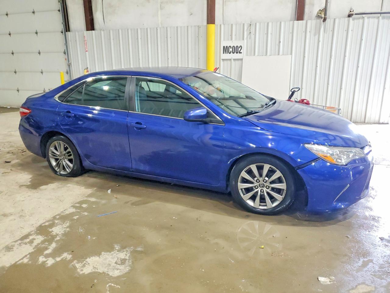 2015 Toyota Camry Se Blue vin: 4T1BF1FK0FU975715