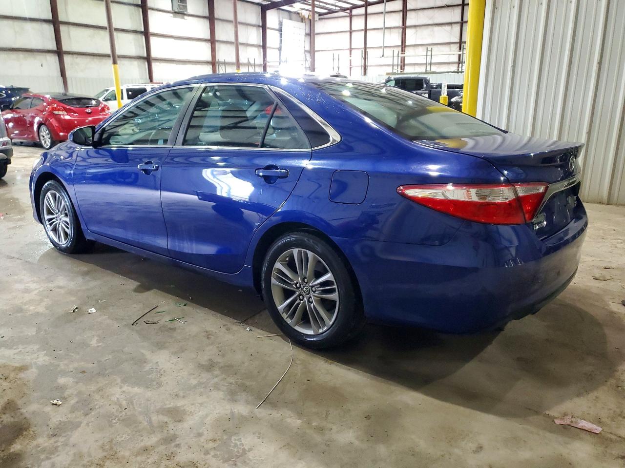 2015 Toyota Camry Se Blue vin: 4T1BF1FK0FU975715