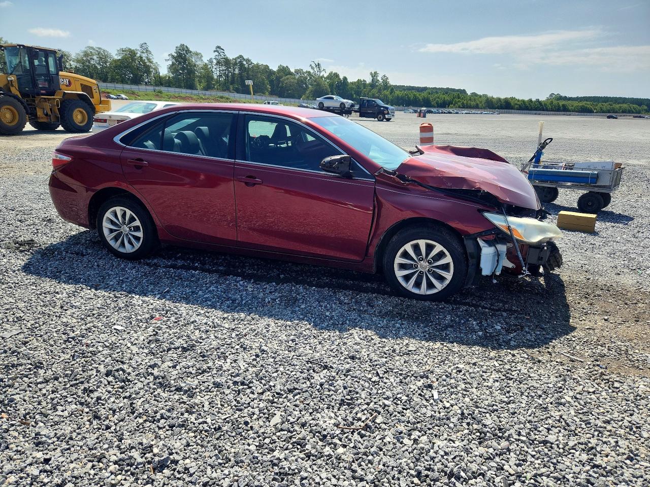 2015 Toyota Camry Le Бордовый vin: 4T1BF1FK0FU977268