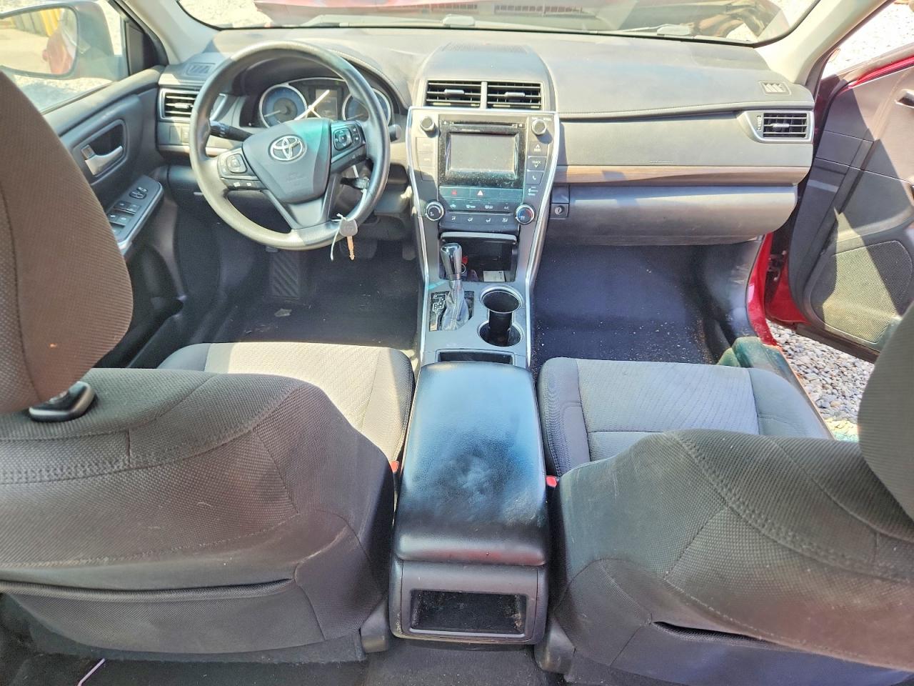2015 Toyota Camry Le Бордовый vin: 4T1BF1FK0FU977268