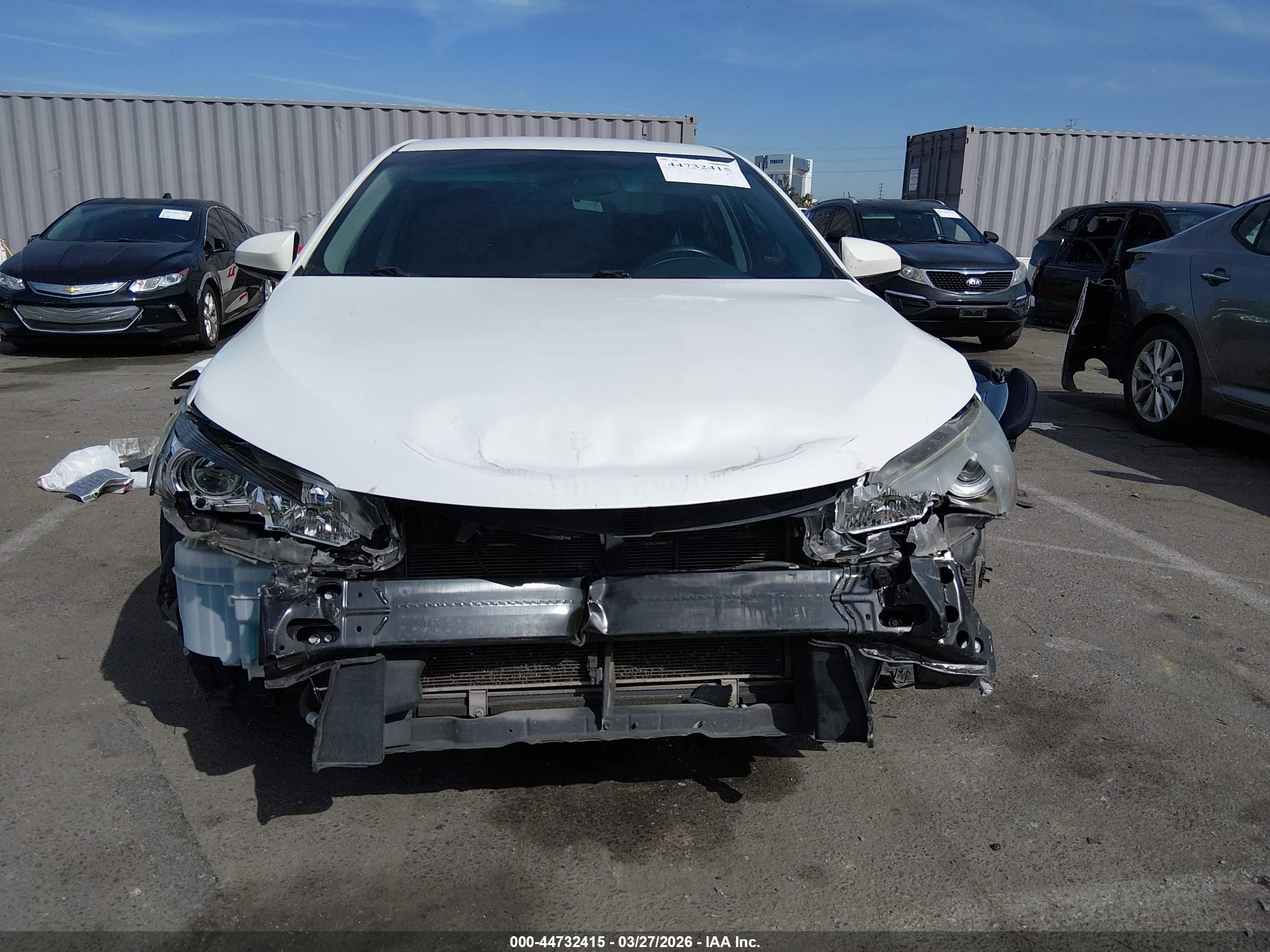 2016 Toyota Camry Se White vin: 4T1BF1FK0GU136925