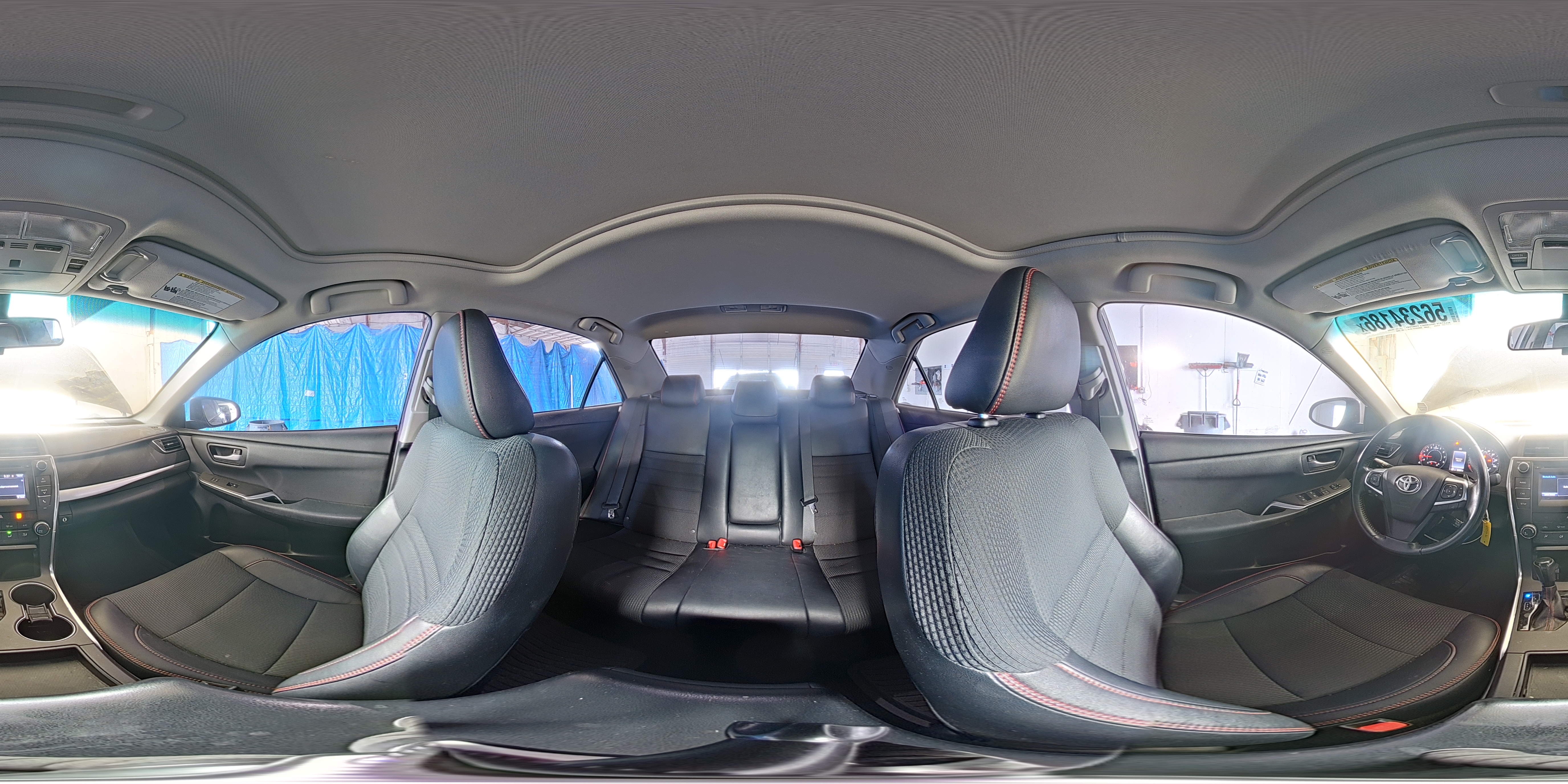 2016 Toyota Camry Se Gray vin: 4T1BF1FK0GU210408