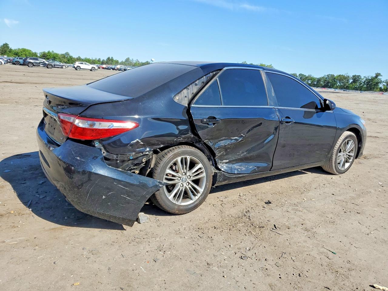 2017 Toyota Camry Se Черный vin: 4T1BF1FK0HU289211
