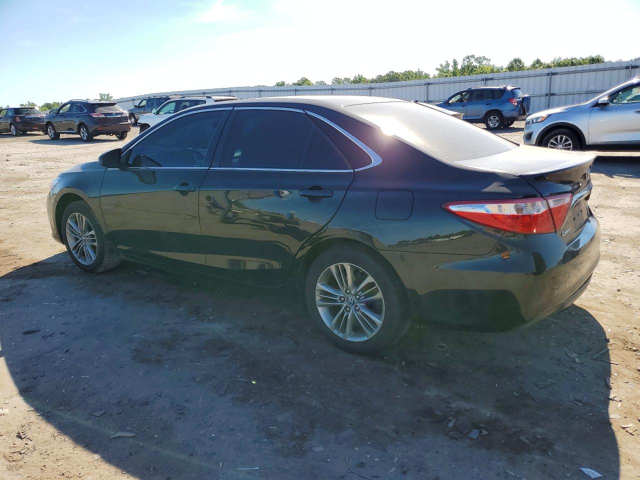 2017 Toyota Camry Se Черный vin: 4T1BF1FK0HU289211