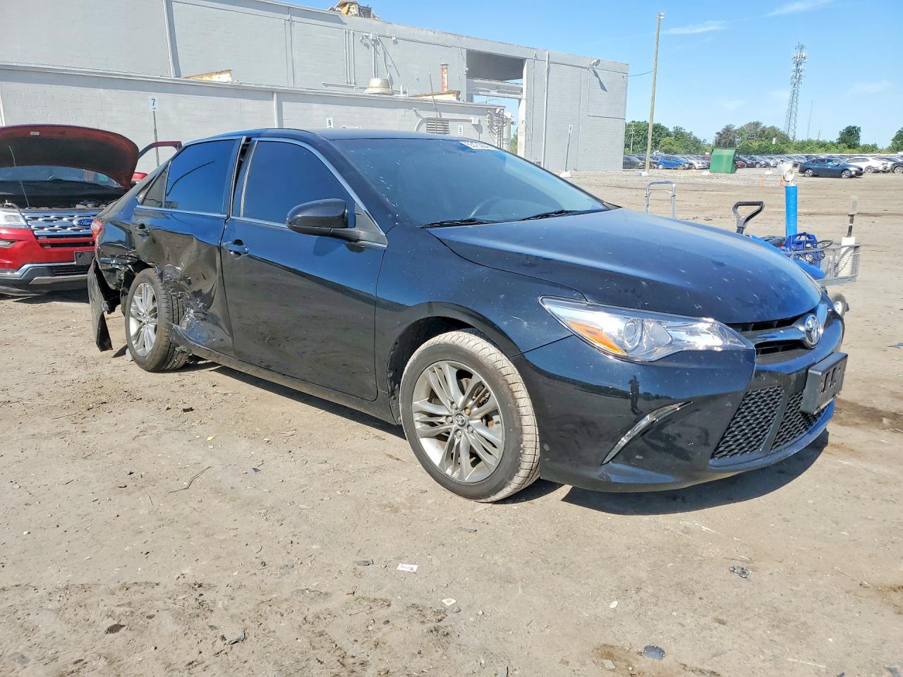 2017 Toyota Camry Se Черный vin: 4T1BF1FK0HU289211