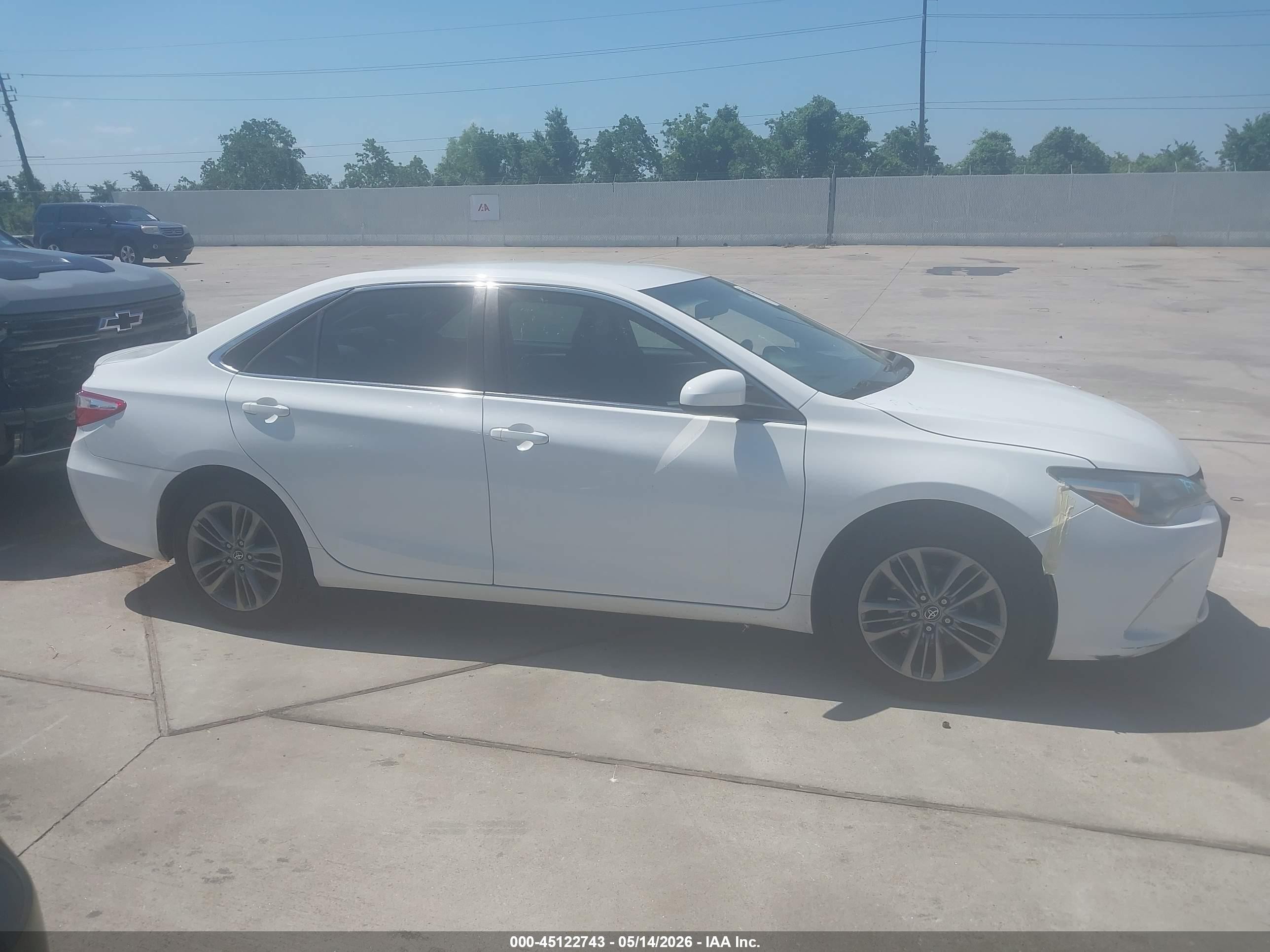2017 Toyota Camry Se Белый vin: 4T1BF1FK0HU312308