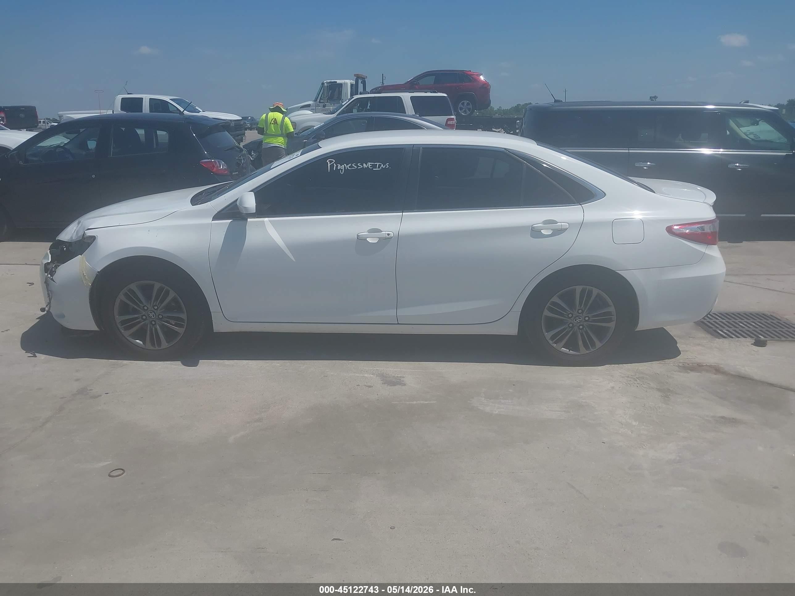 2017 Toyota Camry Se Белый vin: 4T1BF1FK0HU312308