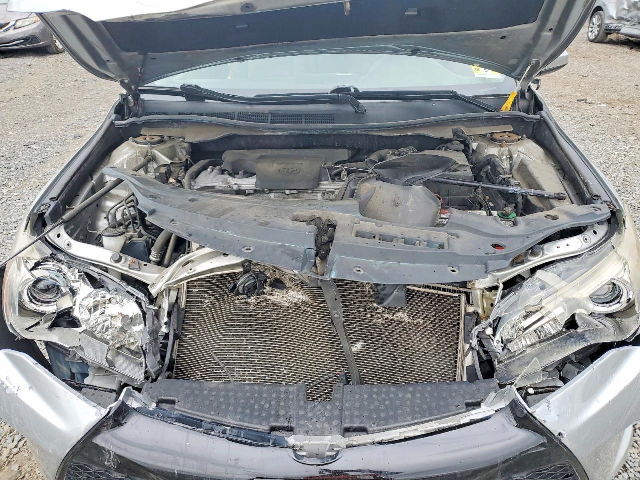 2017 Toyota Camry Se Silver vin: 4T1BF1FK0HU369866