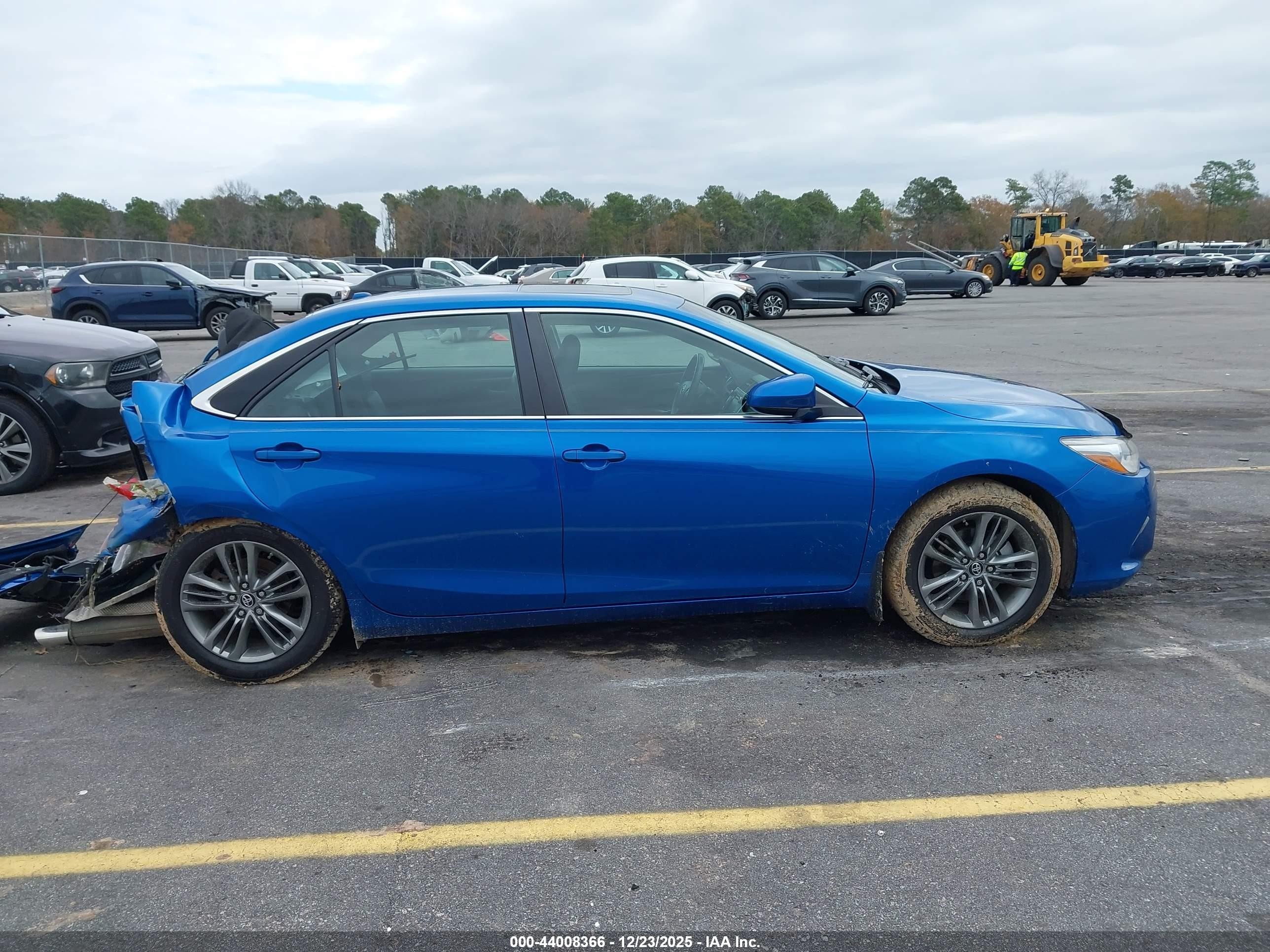 2017 Toyota Camry Se Blue vin: 4T1BF1FK0HU701420