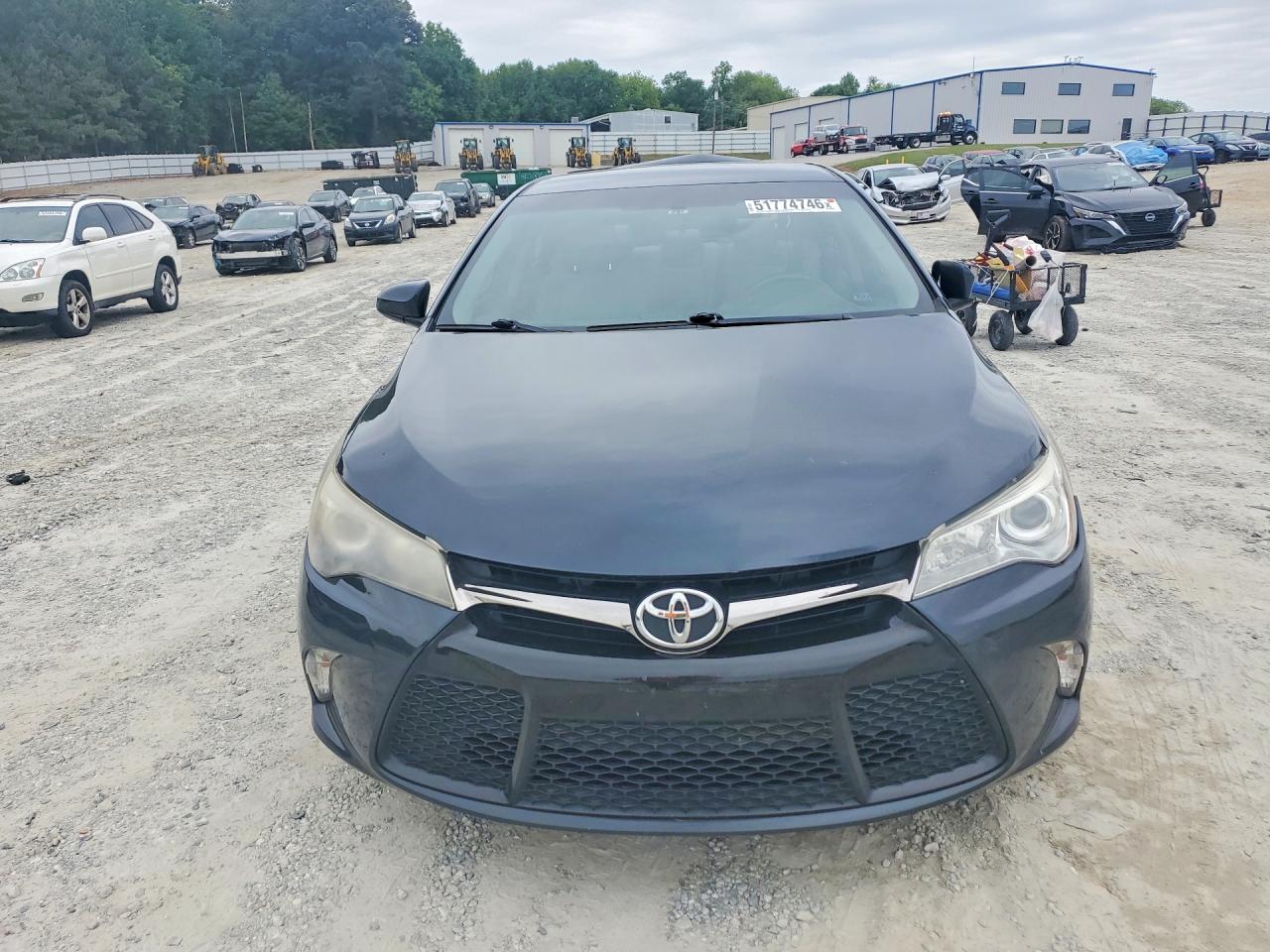 2017 Toyota Camry Угольный vin: 4T1BF1FK0HU719609